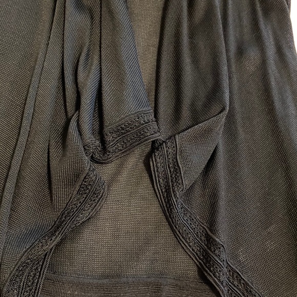 Sleeveless Black Cardigan - Picture 3 of 5